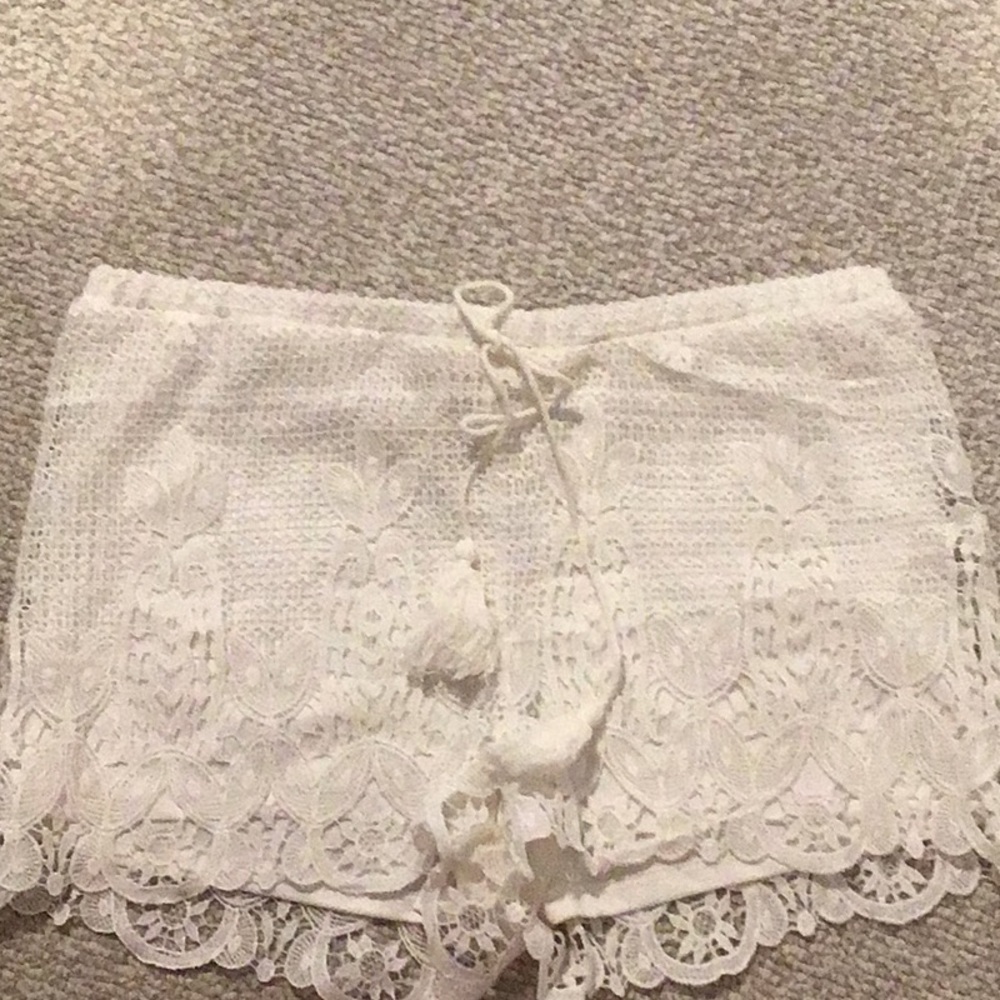 Lace shorts